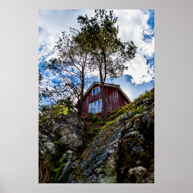 Affiche Le chalet de montagne (Devant)