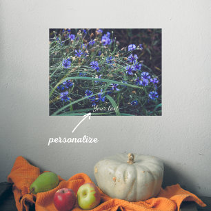 Affiche Le champ de Cornflower