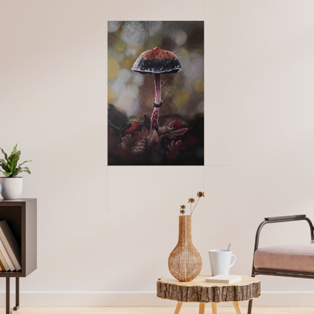 Affiche Le Champignon Blessé (Salon 3)
