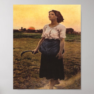 Affiche Le Chant De L'Arche De Jules Breton