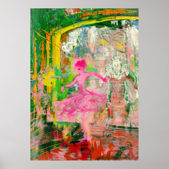 Affiche Le Chaos Stalker - Neon Ballet (Devant)