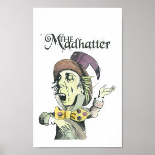 Affiche le chapelier fou