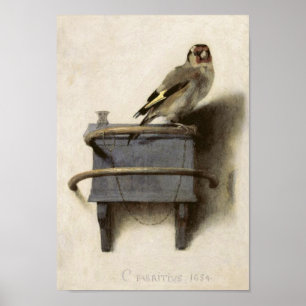 Affiche Le Chardonneret