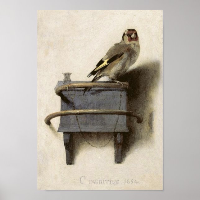 Affiche Le Chardonneret (Devant)