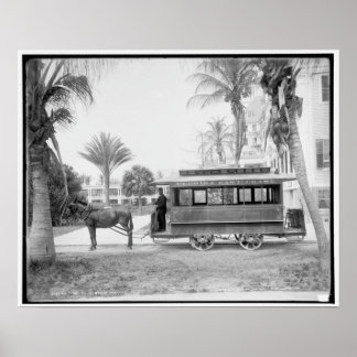 Affiche Le chariot de Palm Beach