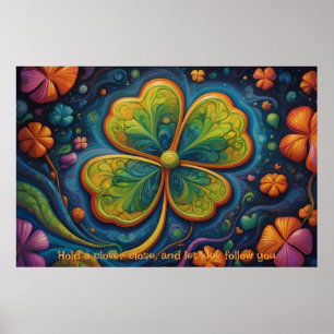 Affiche Le charme de Clover : un voyage de chance