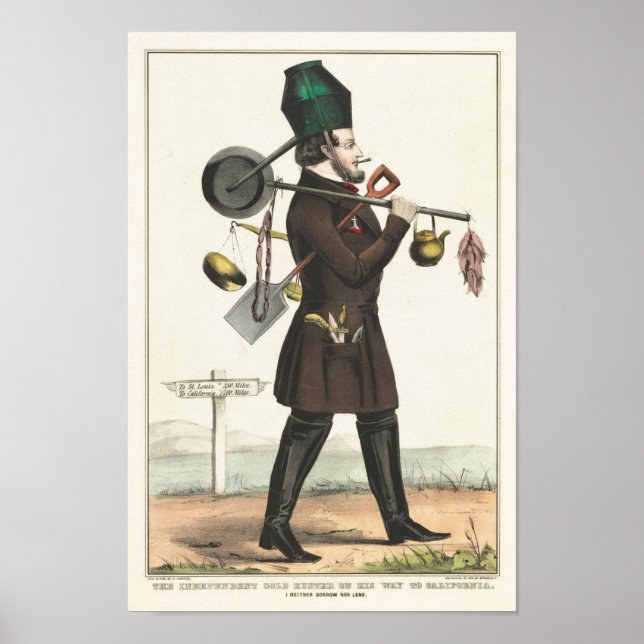 Affiche Le Chasseur d'Or (Devant)