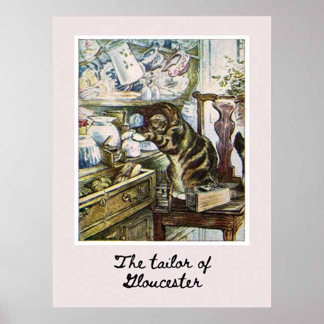 Affiche Le Chat Curieux (Devant)