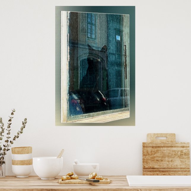 Affiche Le chat dans la fenêtre (Cuisine)