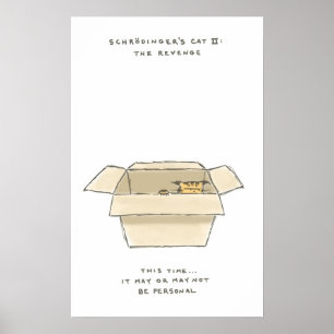 Affiche le chat des schrödinger II : la vengeance