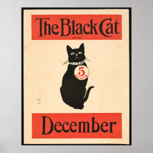 Affiche Le chat noir Décembre 1890