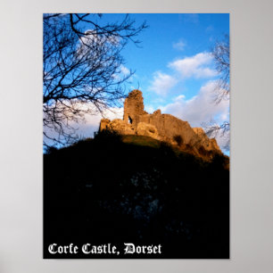 Affiche Le château de Corfe