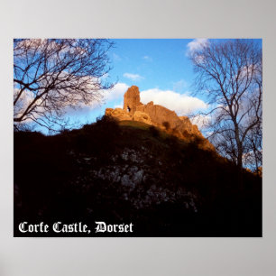 Affiche Le château de Corfe
