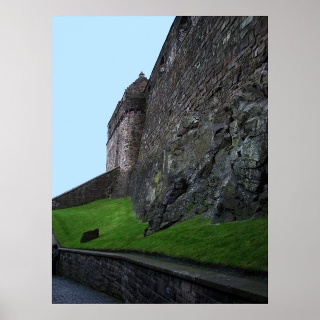 Affiche Le château d'Édimbourg (Devant)