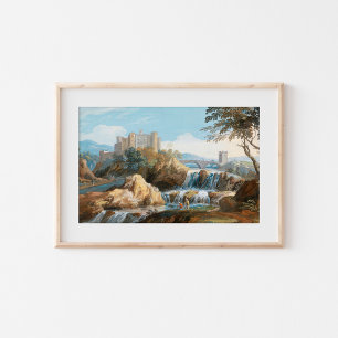 Affiche Le château d'Orsini   Giovanni Battista Busiri