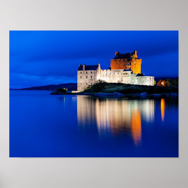 Affiche Le château Eilean Donan (Devant)