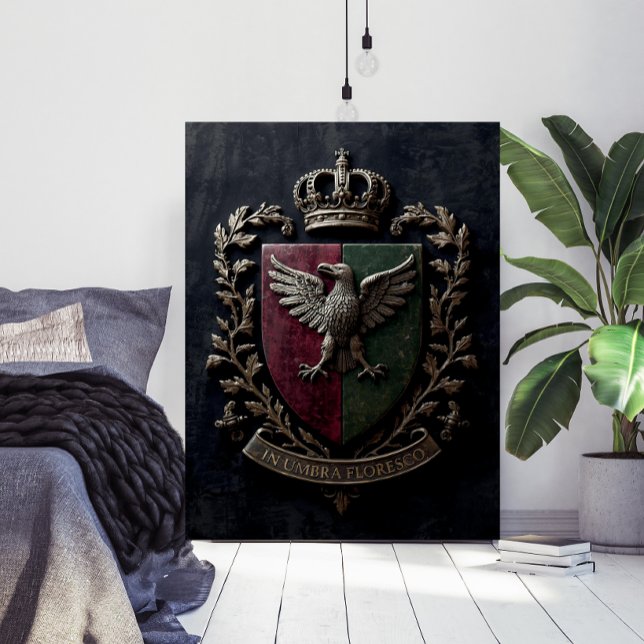 Affiche Le Châteaucore Victorien Médiéval de Blason Criard (Créateur téléchargé)