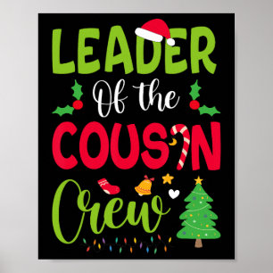 Affiche Le Chef De L'Équipage Cousin Noël Famille Noël