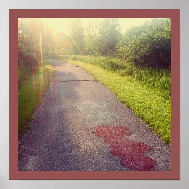 Affiche Le chemin à suivre (Devant)