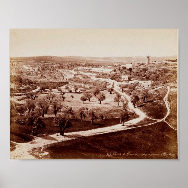 Affiche Le chemin de Jérusalem à Bethléem (Devant)