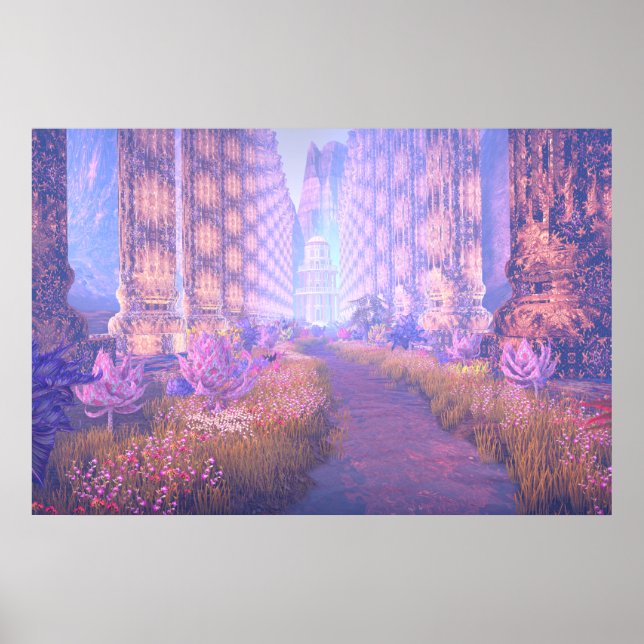 Affiche Le chemin du temple (Devant)