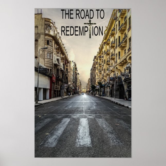 Affiche Le chemin vers la rédemption. (Devant)