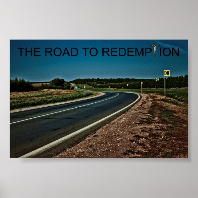 Affiche Le chemin vers la rédemption. (Devant)