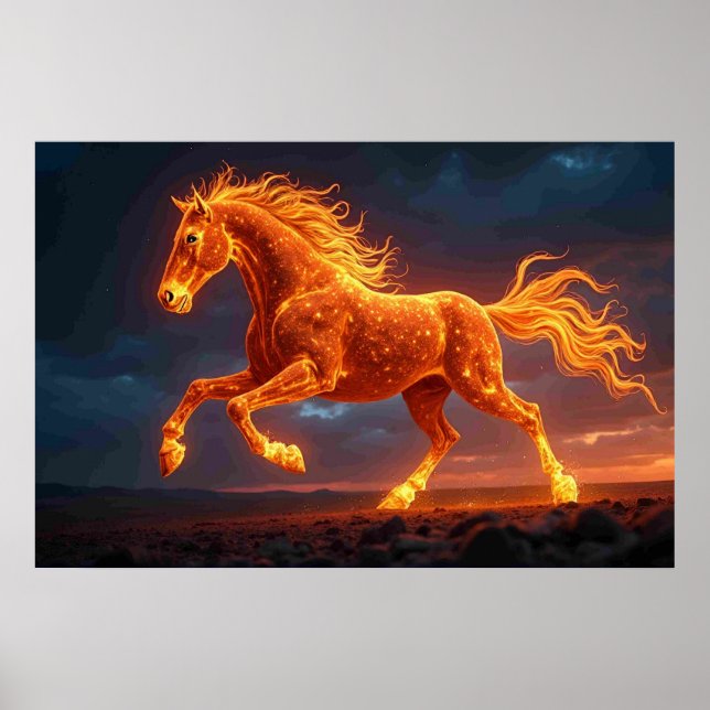 Affiche Le Cheval de feu (Devant)