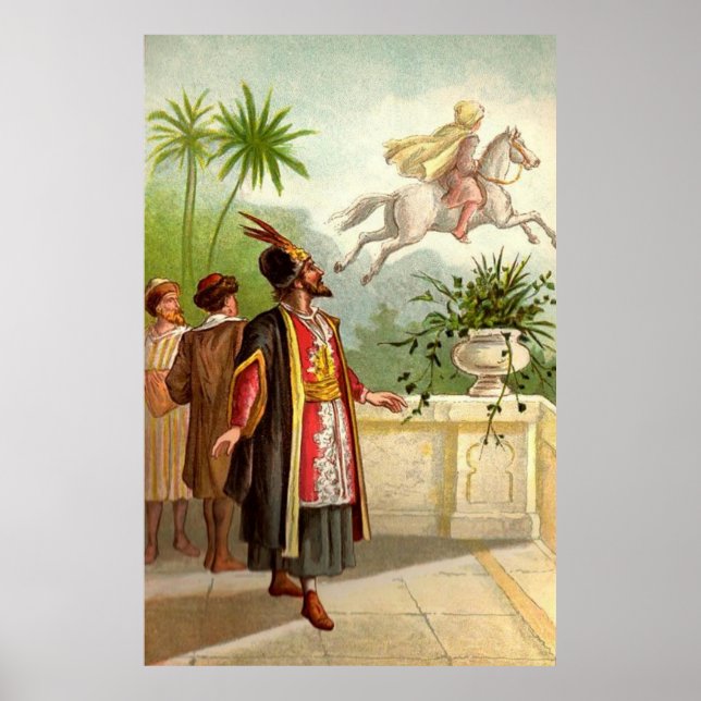 Affiche Le Cheval enchanté Le Conte de Scheherazade (Devant)