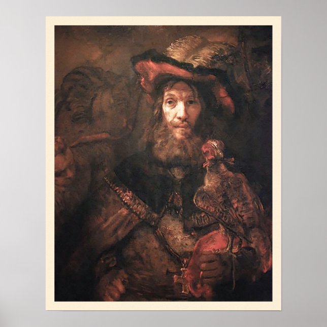 Affiche Le Chevalier avec le Faucon/St. Bavo (Devant)