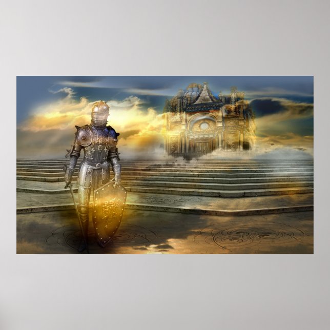 Affiche Le chevalier du palais céleste (Devant)