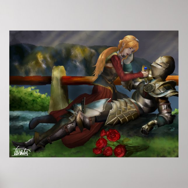 Affiche Le Chevalier et la Princesse (Devant)