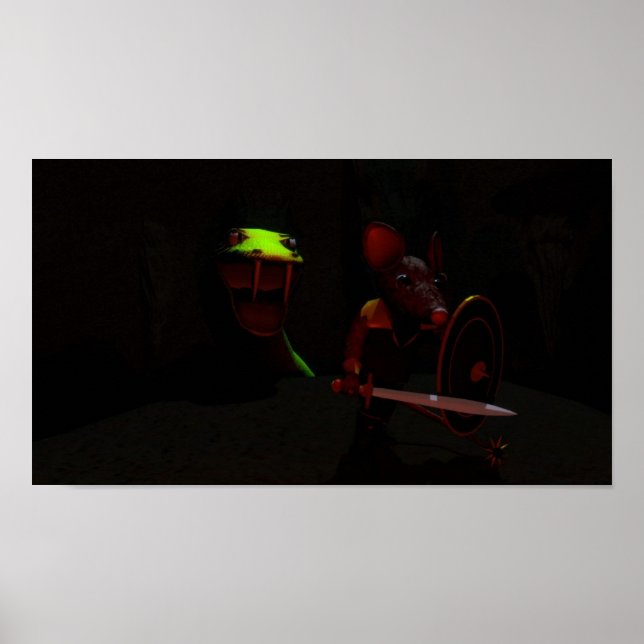 Affiche Le Chevalier et le Dragon (Devant)