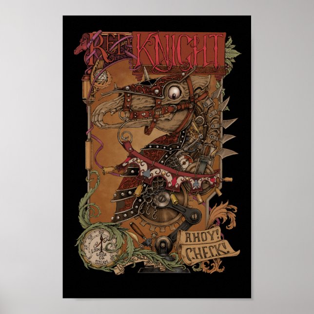 Affiche Le Chevalier rouge (Devant)