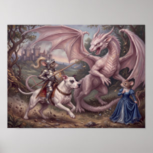 Affiche Le Chevalier Souris