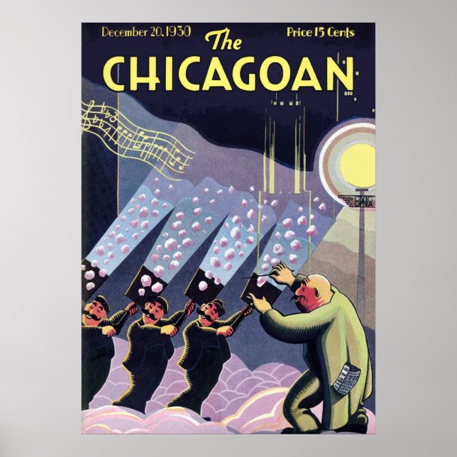 AFFICHE LE CHICAGOAN (Devant)