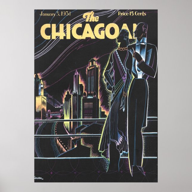 AFFICHE LE CHICAGOAN (Devant)