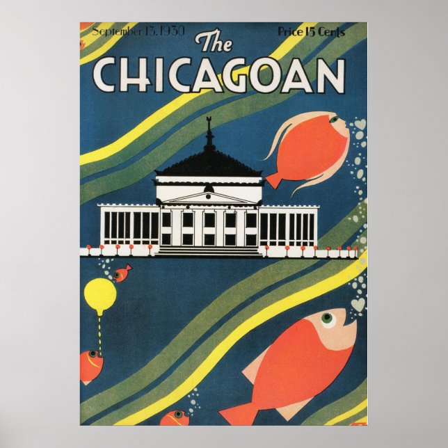AFFICHE LE CHICAGOAN (Devant)