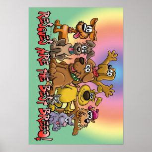 Affiche Le chien de délivrance sont la meilleure race !