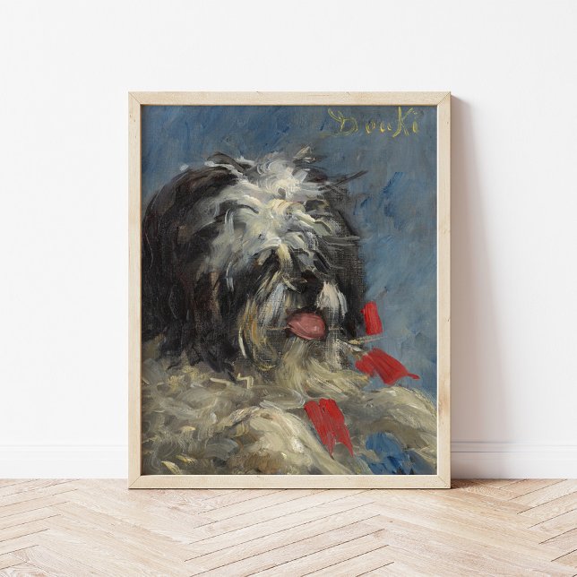 Affiche Le Chien ‘Donki’ | Édouard Manet (Créateur téléchargé)