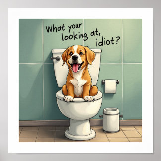 Affiche Le chien gâté