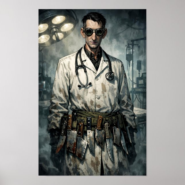 Affiche Le Chirurgien (Devant)