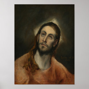 Affiche Le Christ à la prière, 1585-87 (huile sur la