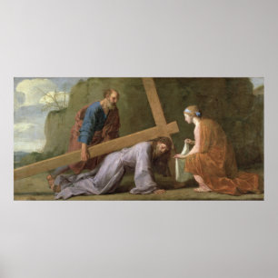 Affiche Le Christ portant la croix, c.1651