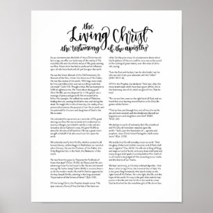 Affiche Le Christ vivant