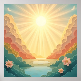 Affiche Le Ciel Attend - Pour Honorer Un Être Cher