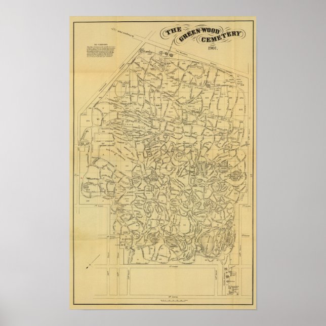 Affiche Le cimetière de bois vert (Devant)