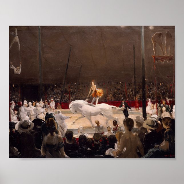 Affiche Le cirque de George Bellows (1912) (Devant)