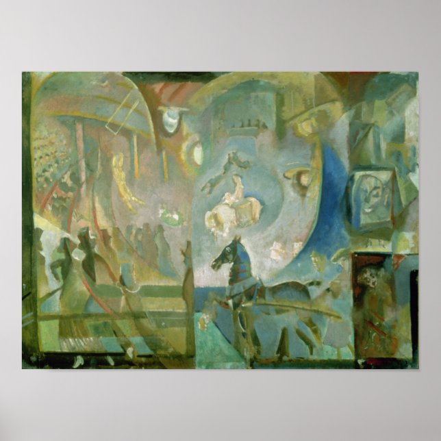 Affiche Le cirque, vers 1910 (Devant)