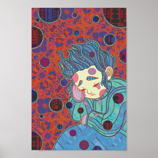 Affiche Le Clown en Pleure (Devant)